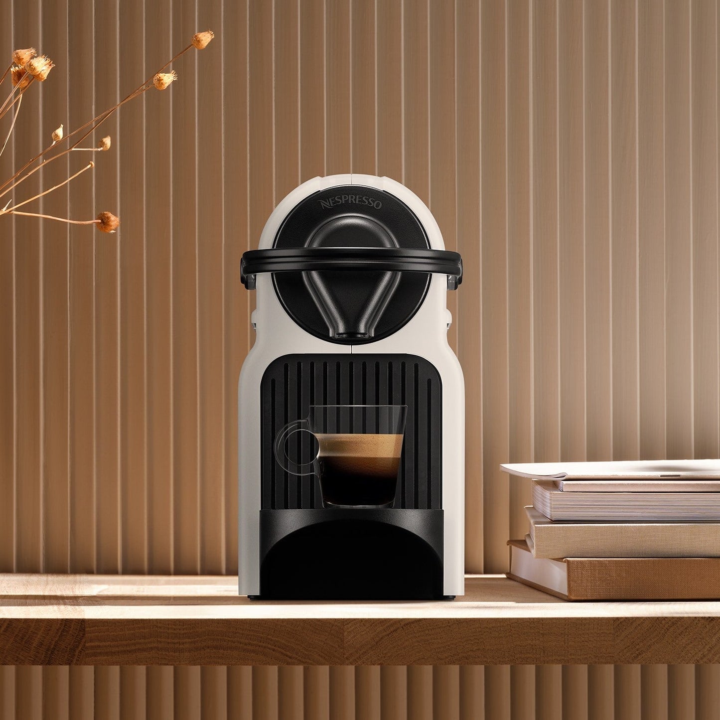 Cafetera Inissia Nespresso3#Blanco / Blanco