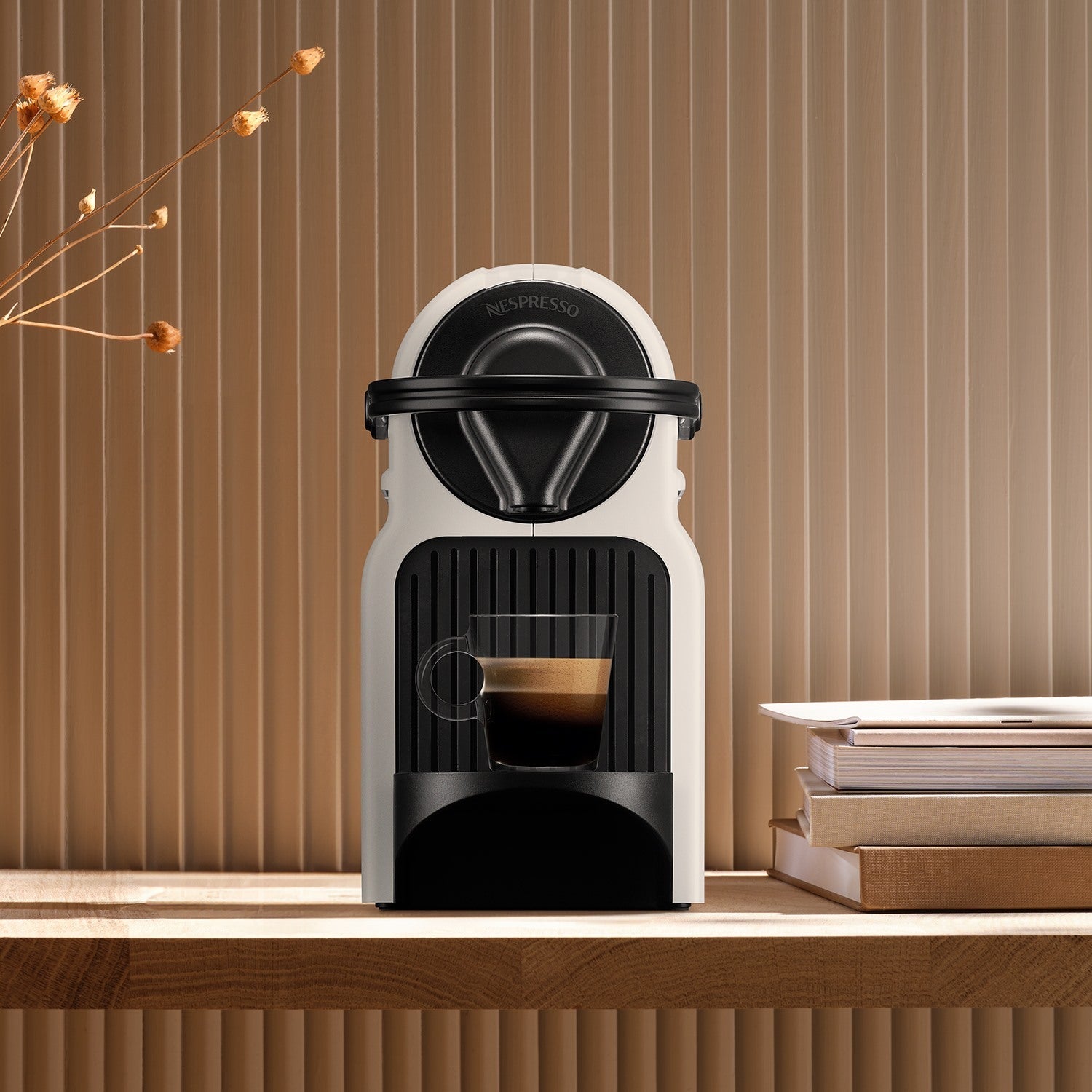 Cafetera Inissia Nespresso3#Blanco / Blanco