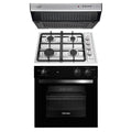 Kit Empotrado Horno F 1060NA + Encimera 4HF + Campana U6160 Fensa1#Negro