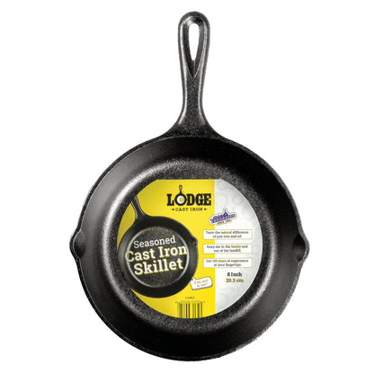 Sartén Classic Hierro Fundido 20 Cm Lodge Cast Iron3#Negro