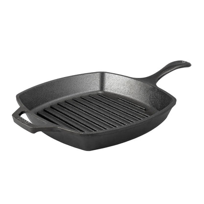 Sartén De Hierro Fundido Cuadrado 27 Cm Lodge Cast Iron2#Negro