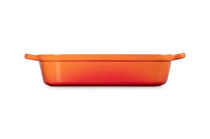 Bandeja Rectangular Volcánica 33 Cm Le Creuset3#Naranjo