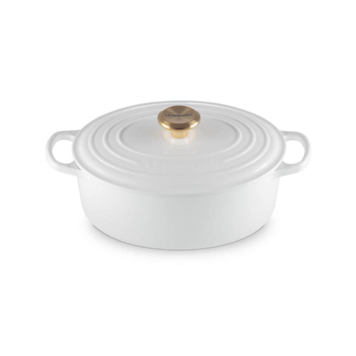 Cocotte Ovalada 27 Cm White Le Creuset1#Blanco