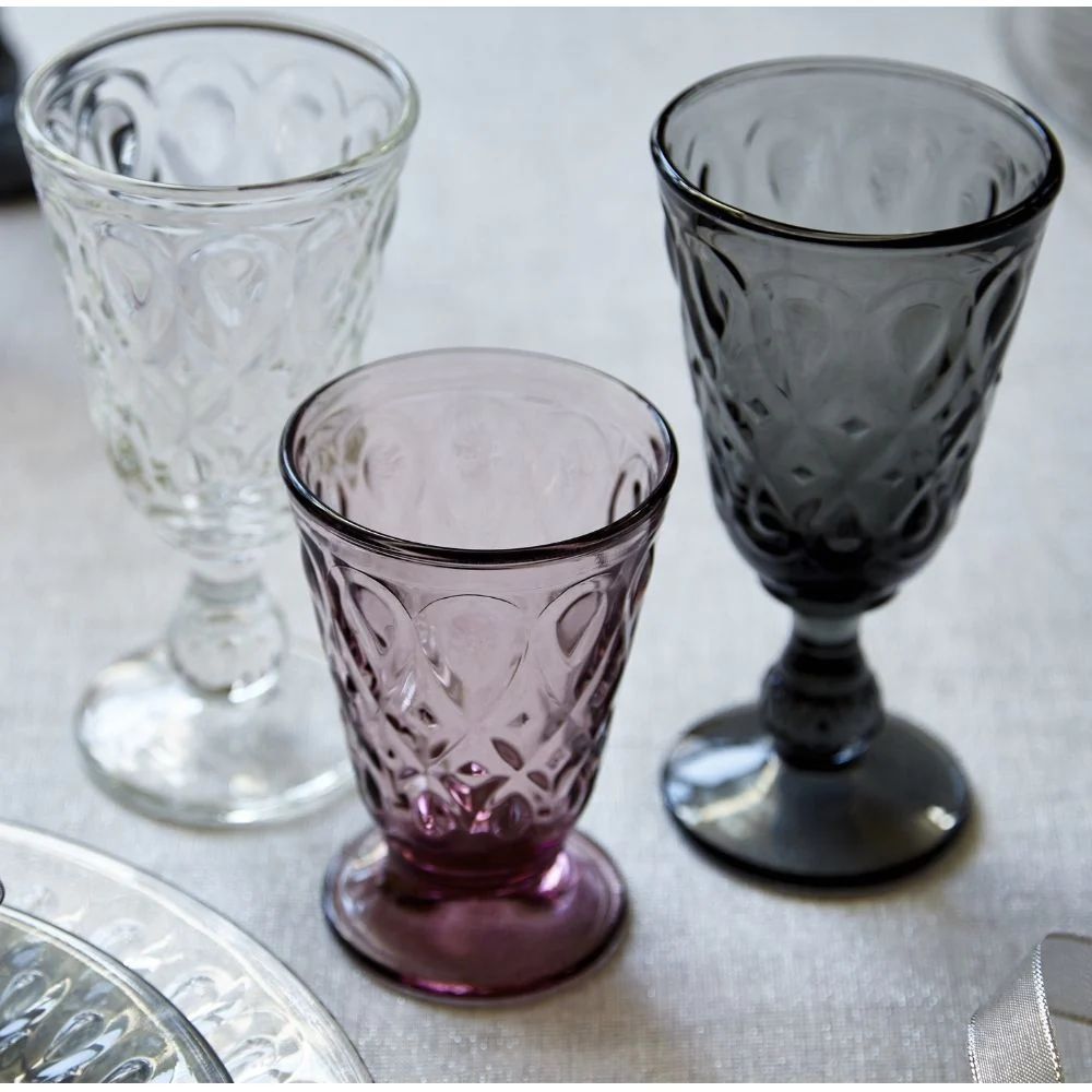 Set 6 Vasos Lyonnais 200 Ml8#Gris / Gris