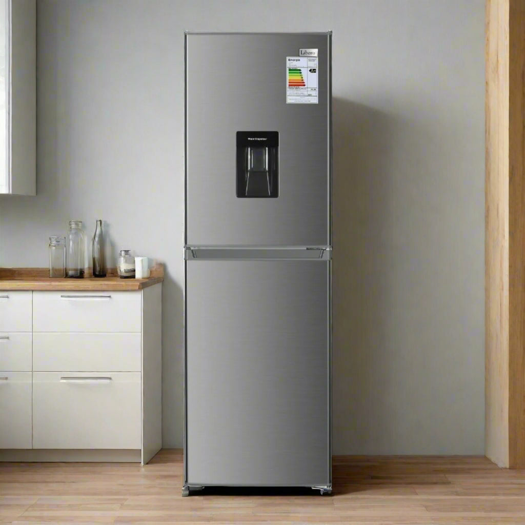 Refrigerador Combinado Frío Directo LRB-260DFIW 240 Lts Libero1#Acero