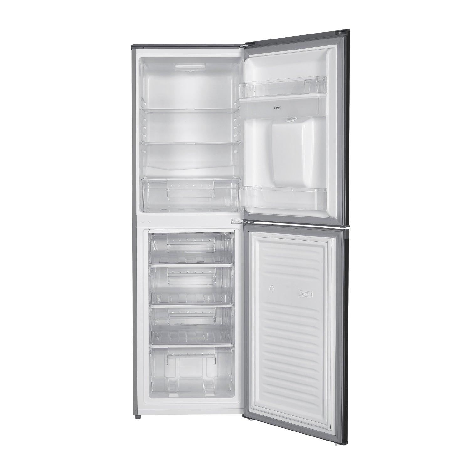Refrigerador Combinado Frío Directo LRB-260DFIW 240 Lts2#Acero