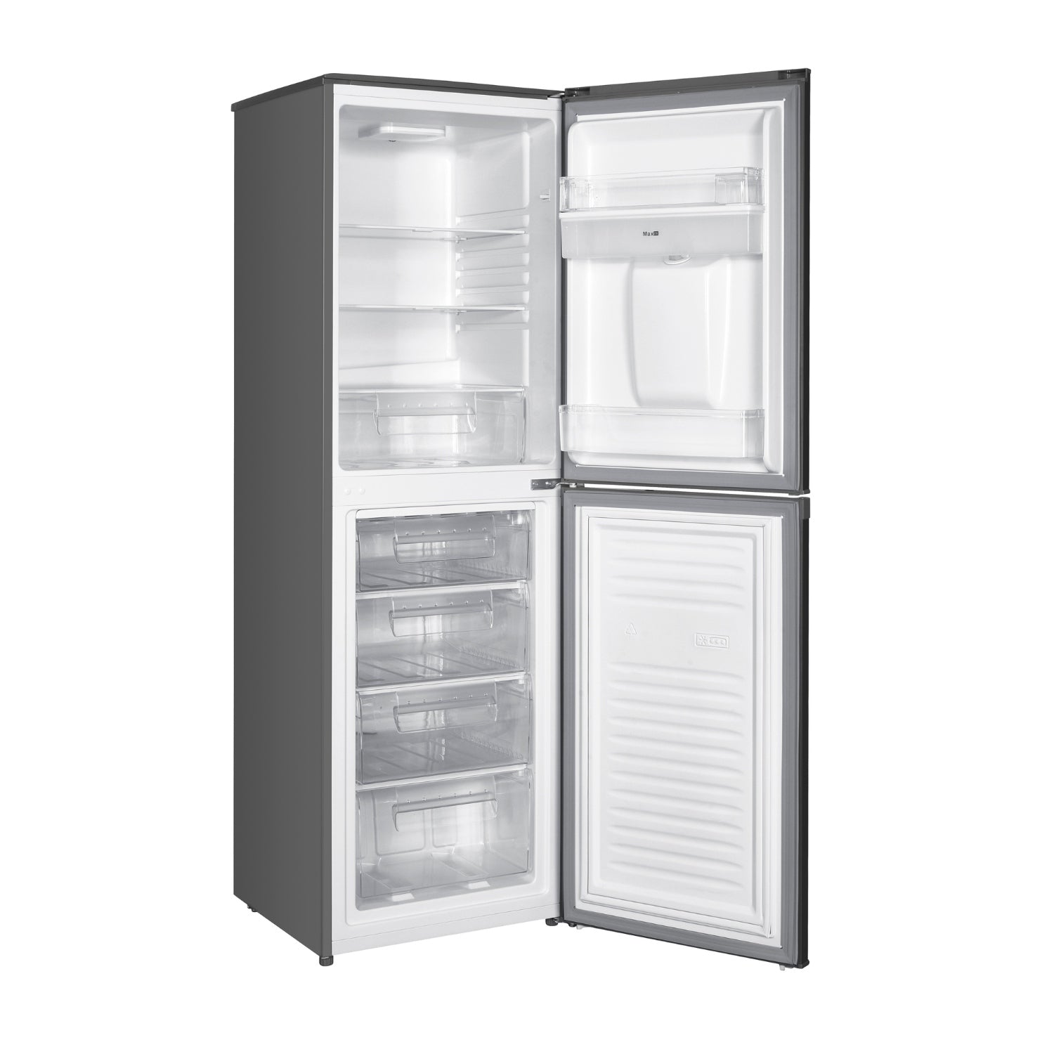 Refrigerador Combinado Frío Directo LRB-260DFIW 240 Lts Libero3#Acero