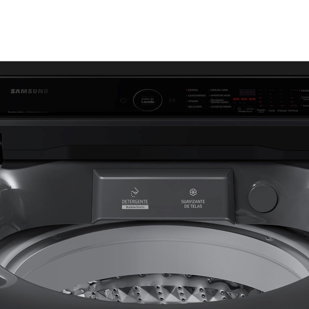 Lavadora De Carga Superior 15 Kg Con Eco Bubble™ Samsung4#Negro