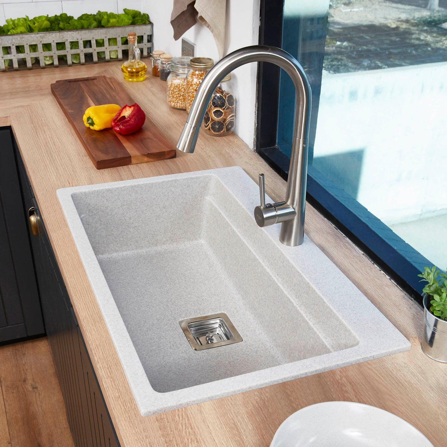 Lavaplatos Granito Turquía-Kitchen Center