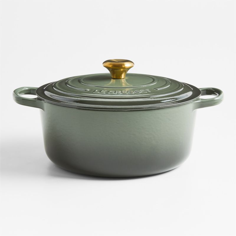 Cocotte Redonda 24 Cm Thyme Le Creuset3#Thyme