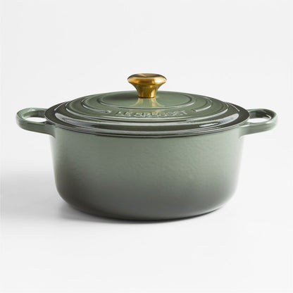Cocotte Redonda 24 Cm Thyme Le Creuset3#Thyme