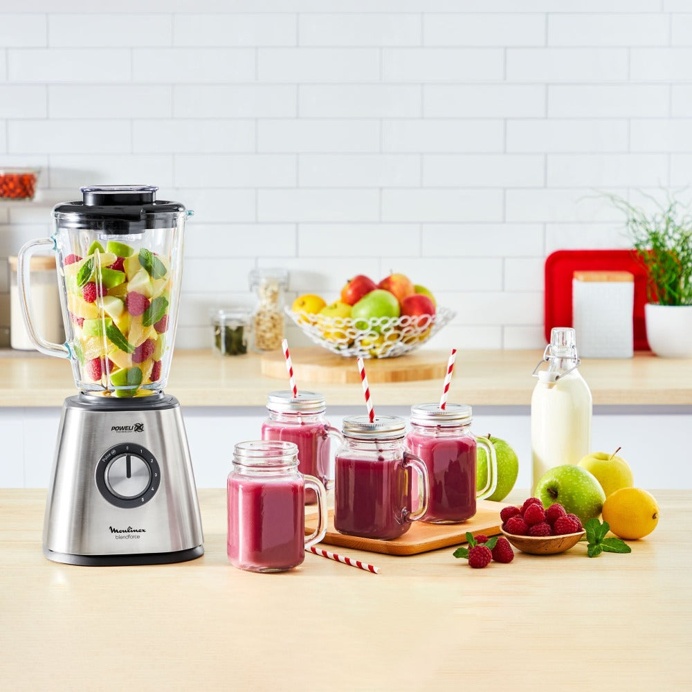 Licuadora Blendforce 5V + Pulse 800W Moulinex2#Plata