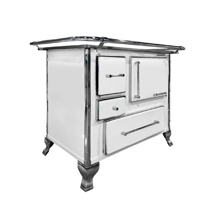 Cocina A Leña Llaima Mueble 90 Alcazar2#Blanco