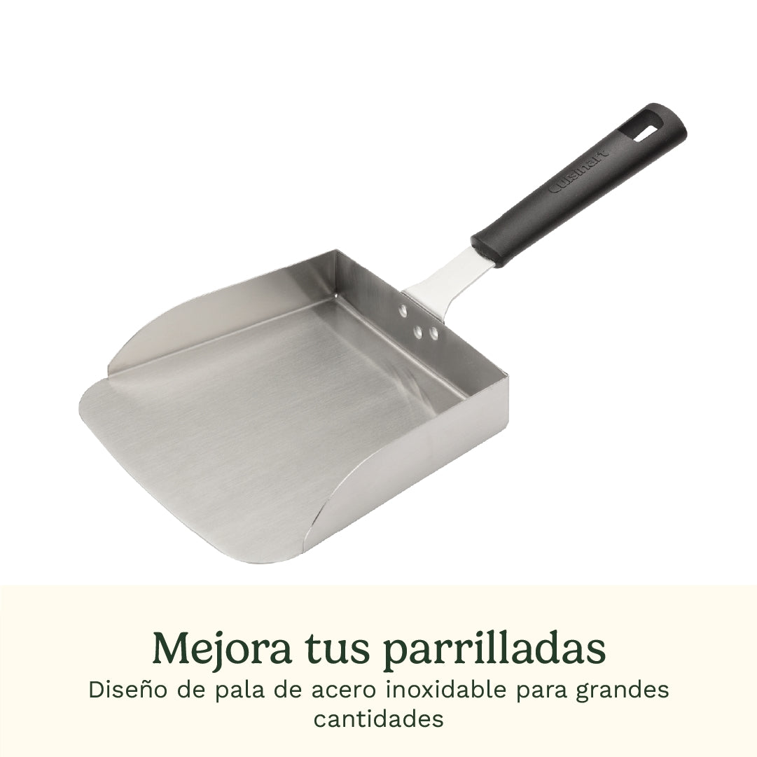 Pala para cocción a la plancha CSGS-001 Cuisinart3#Plateado