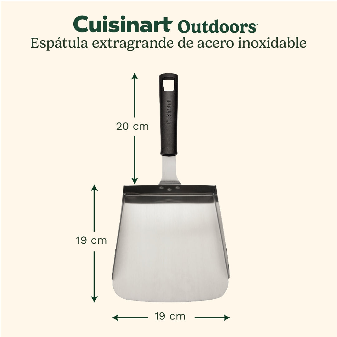 Pala para cocción a la plancha CSGS-001 Cuisinart6#Plateado