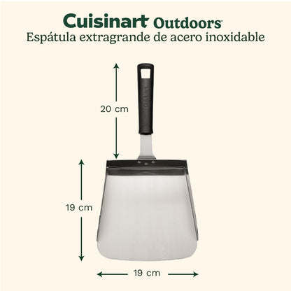 Pala para cocción a la plancha CSGS-001 Cuisinart6#Plateado