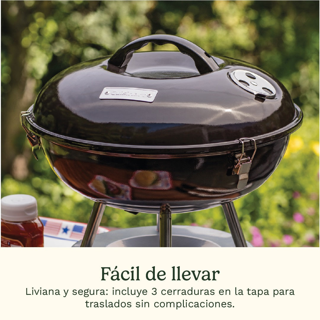Parrilla A Carbón 14 pulgadas CCG-190 Cuisinart8#Sin color
