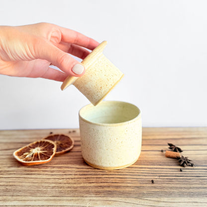 Mantequillera Francesa La Maja Project2#Beige