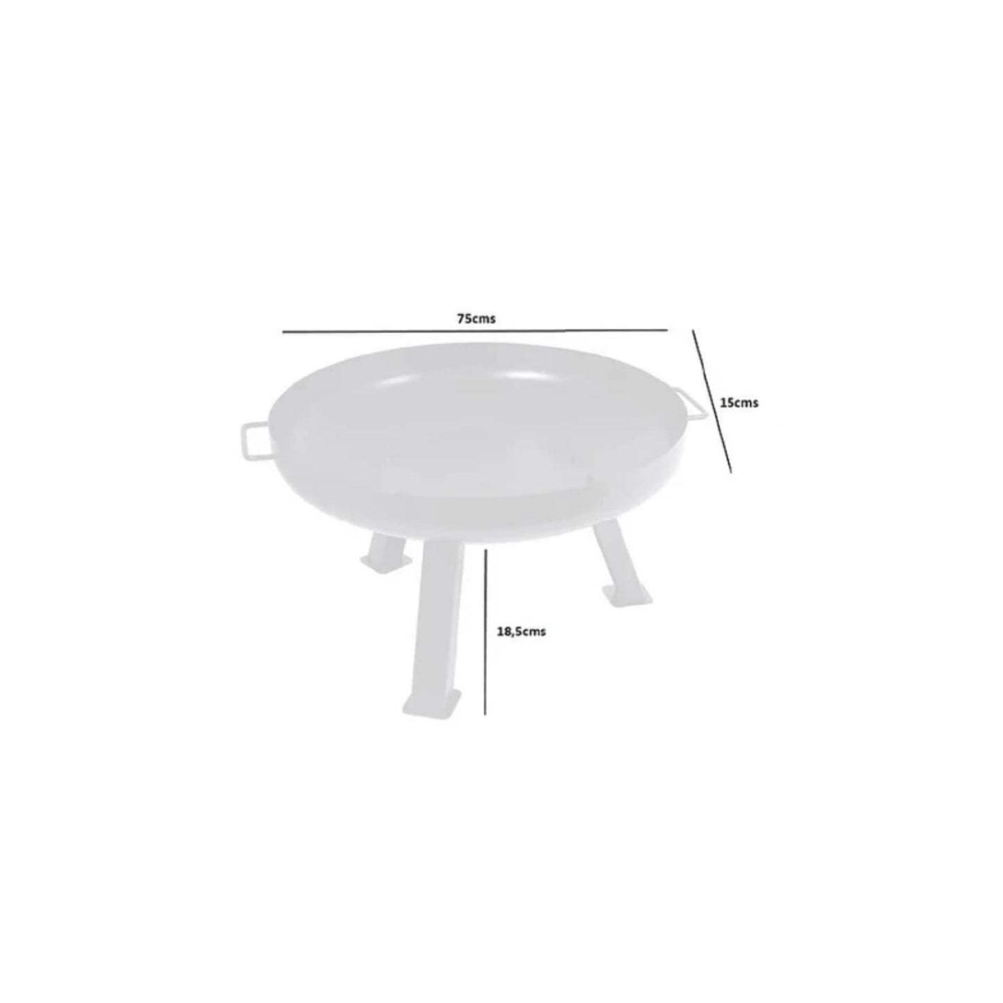 Fogón Maullin Carbon Grill4#Negro