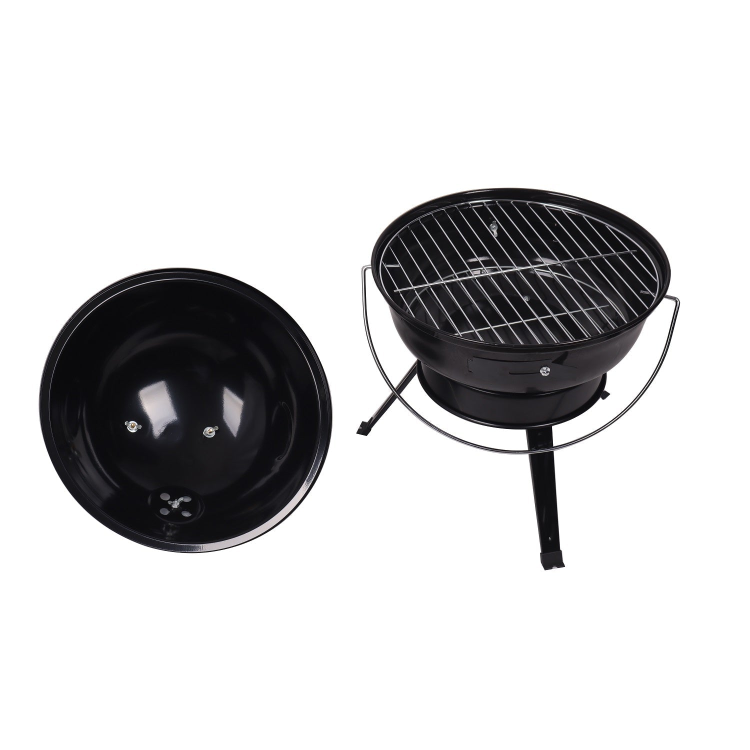 Parrilla Eggy Negra Carbón Grill5#Negro