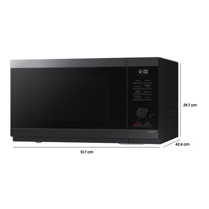 Microondas Con Power Defrost 32 Lts MS32DG4504AGZS Samsung5#Negro