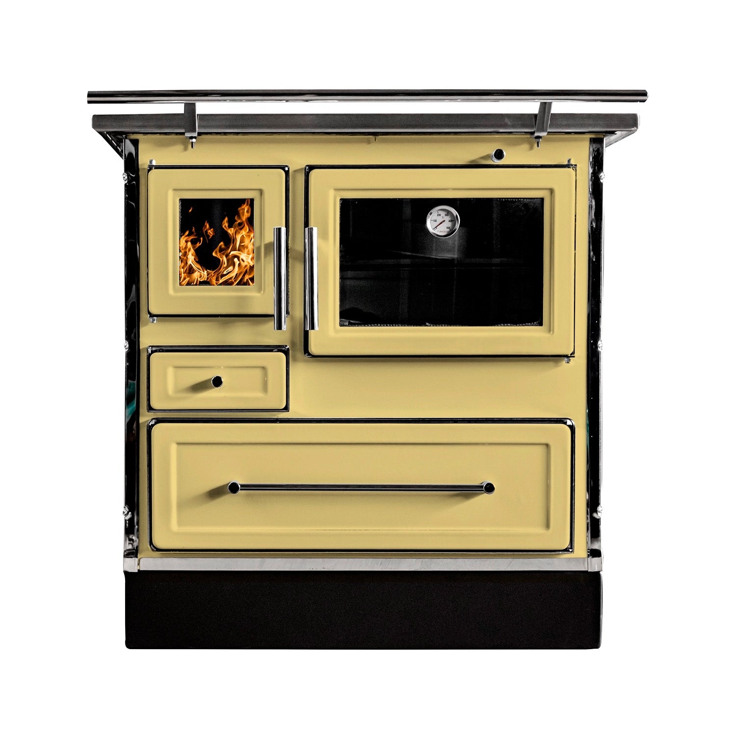 Cocina A Leña Calbuco MZ 90 Alcazar9#Amarillo