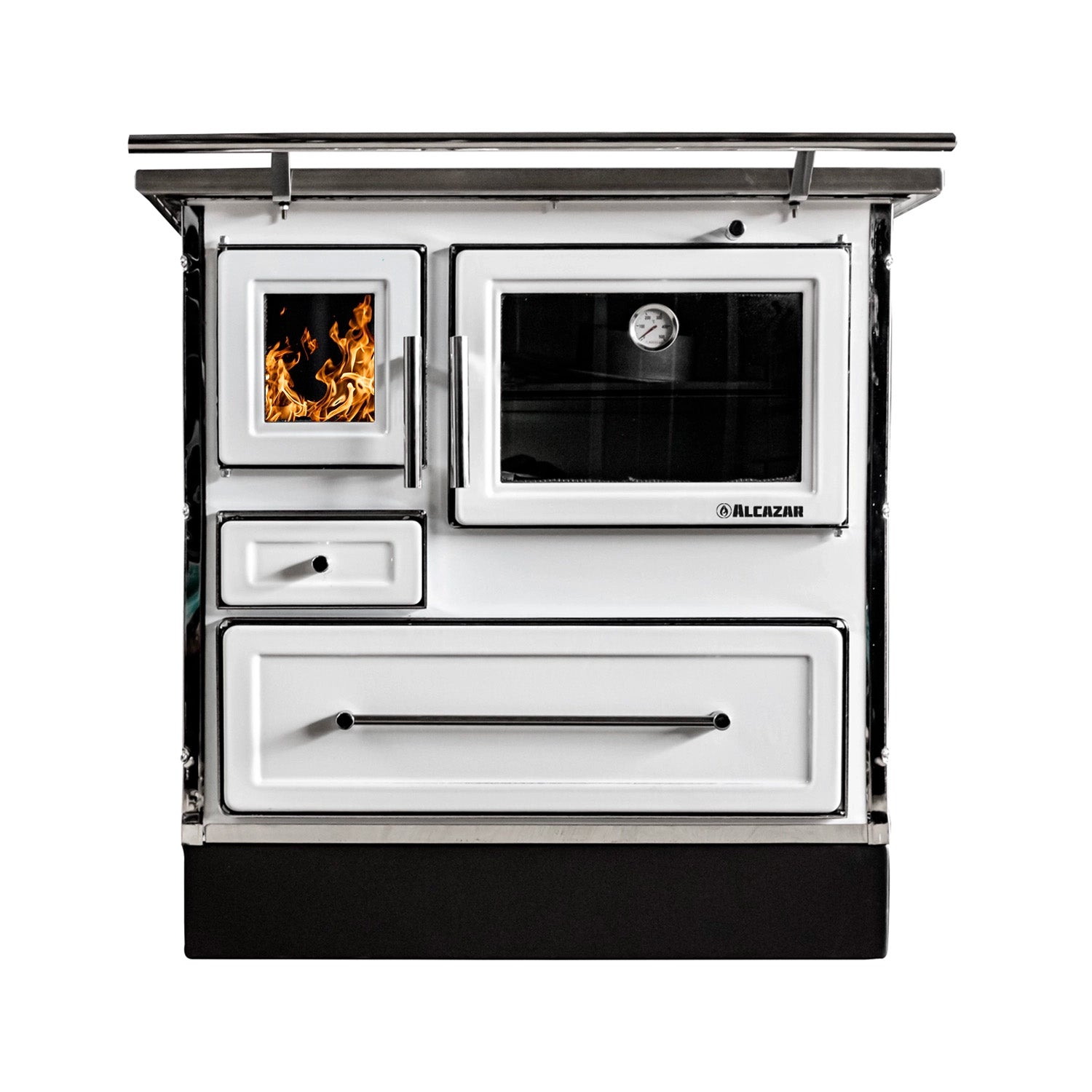 Cocina A Leña Calbuco MZ 90 Alcazar1#Blanco