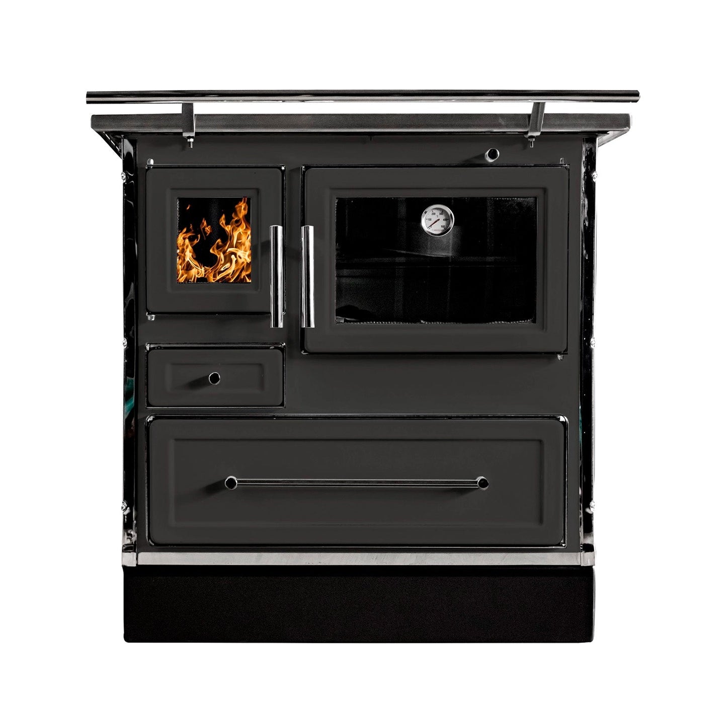 Cocina A Leña Calbuco MZ 90 Alcazar10#Negro
