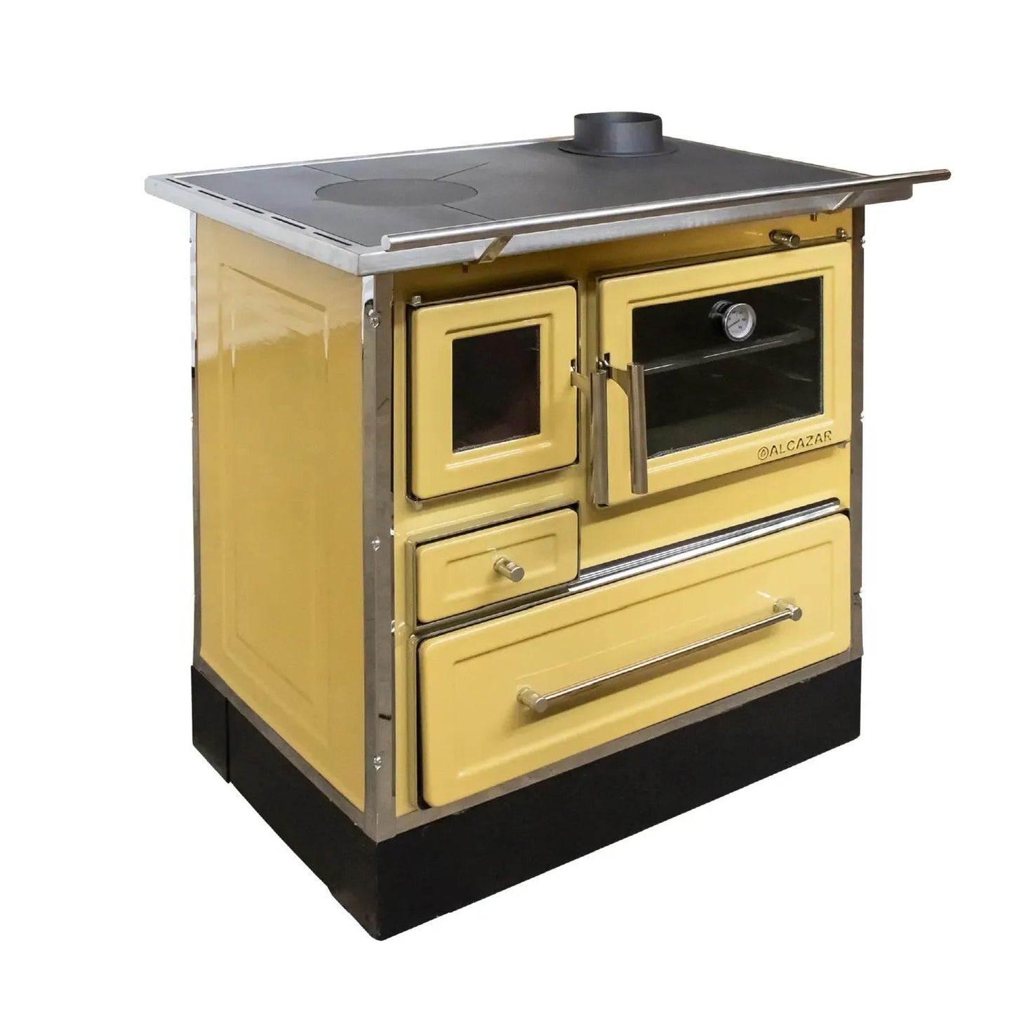 Cocina A Leña Calbuco MZ 80 Alcazar5#Amarillo