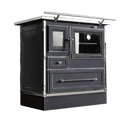 Cocina A Leña Calbuco MZ 80 Alcazar11#Negro