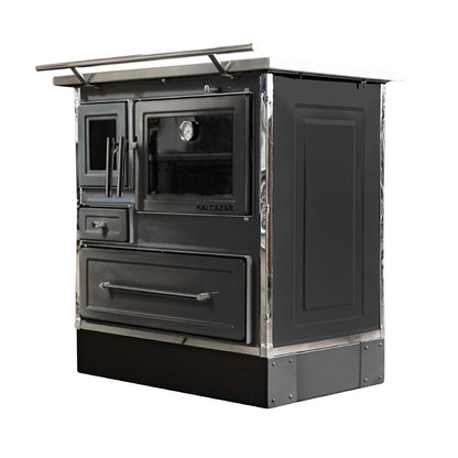 Cocina A Leña Calbuco MZ 90 Alcazar13#Negro