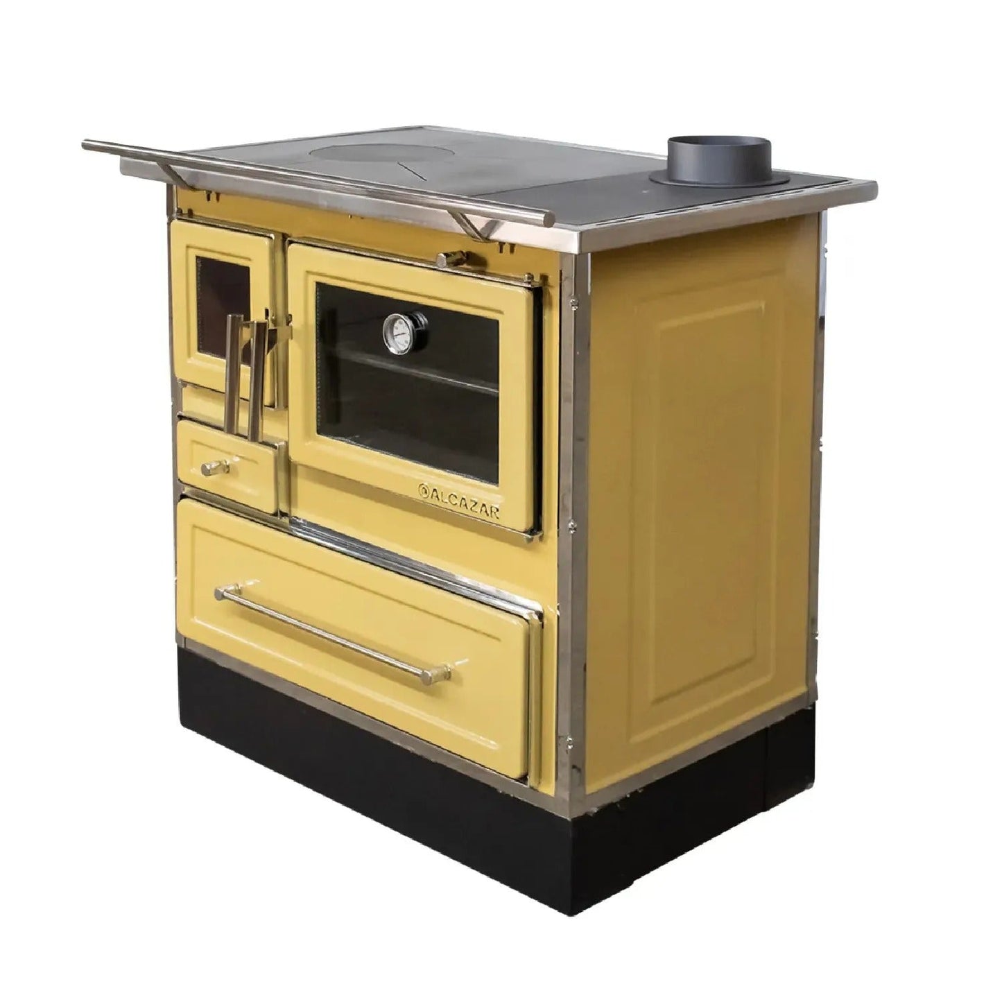 Cocina A Leña Calbuco MZ 90 Alcazar6#Amarillo