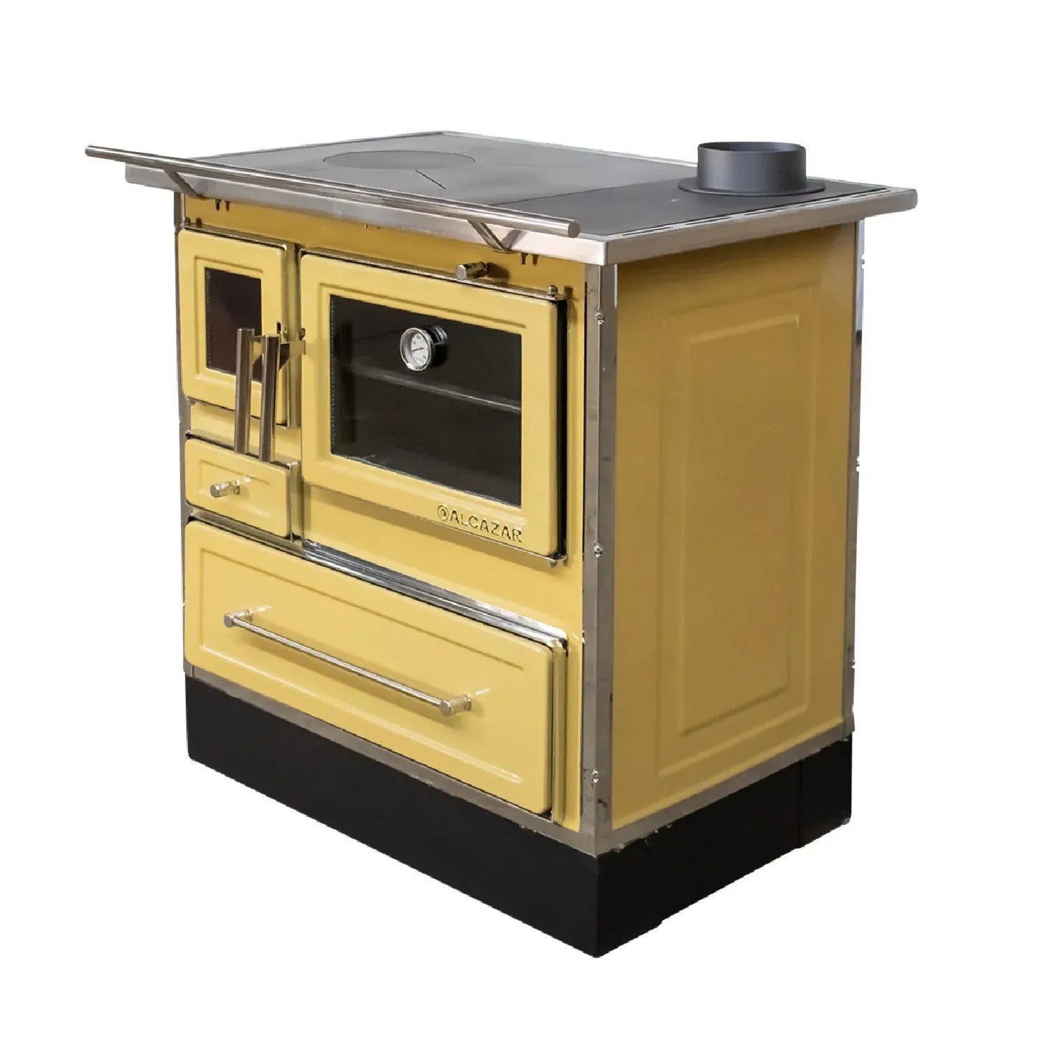 Cocina A Leña Calbuco MZ 90 Alcazar6#Amarillo