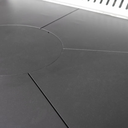 Cocina A Leña Europea M90 Alcazar10#Gris