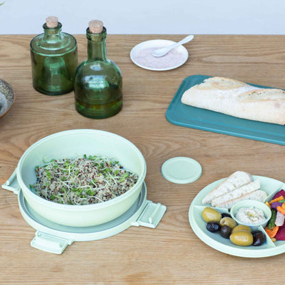 Bowl Plástico Para Ensalada Make & Take 1.3 Lts Brabantia1#Verde