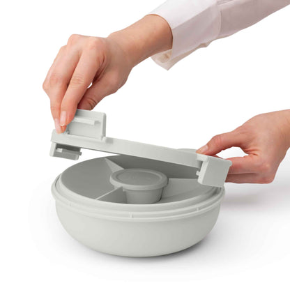 Bowl Plástico Para Ensalada Make & Take 1.3 Lts Brabantia13#Blanco