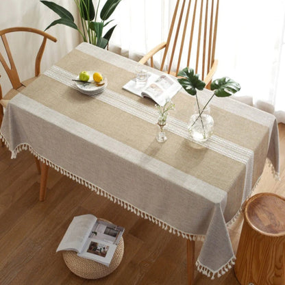 Mantel Rectangular Bordado Perla 140x220 Cms Bohemik1#Multicolor