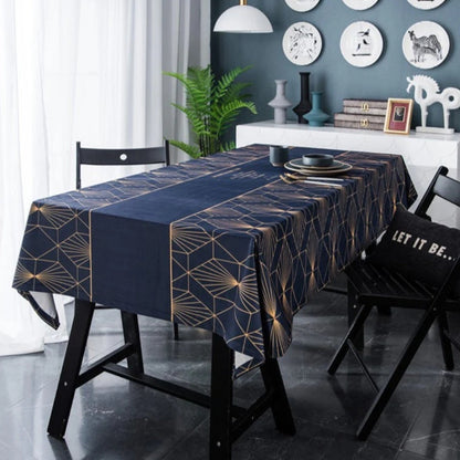 Mantel Rectangular Estampado Patricia 140 cm x 220 cm Bohemik1#Azul