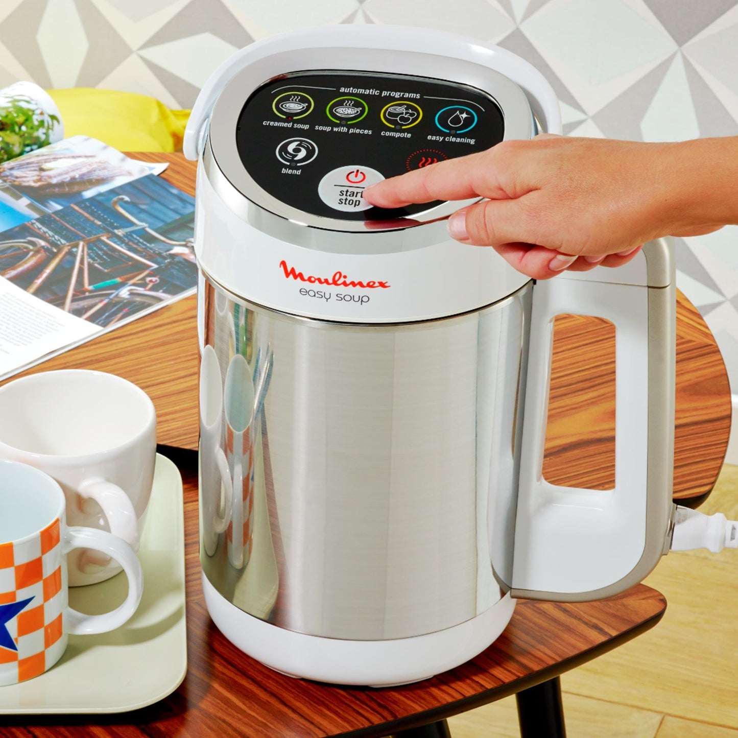 Máquina de Sopa Easy Soup Moulinex1#Blanco