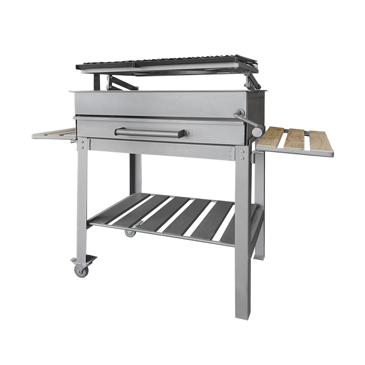 Parrilla a Carbón Pucón Alcazar3#Gris