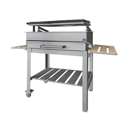 Parrilla a Carbón Pucón Alcazar3#Gris