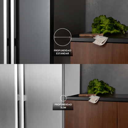 Refrigerador Side by Side Slim 442 Lts FDV-Kitchen Center