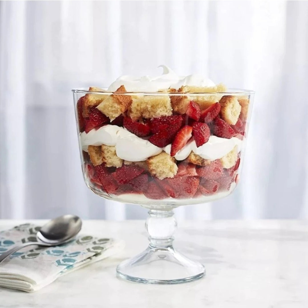 Fuente Frutera Vidrio 23 cm1#Sin Color