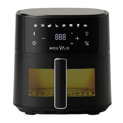 Freidora de Aire  Clear Fry 6 Lts Mouvair6#Negro