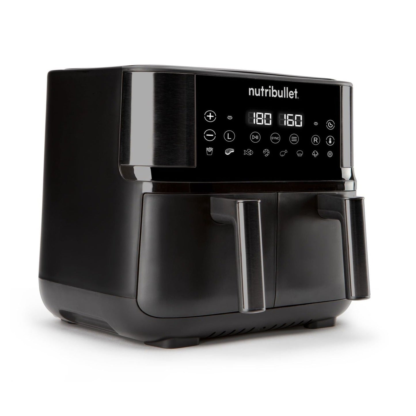 Freidora De Aire Twin Drawer 8 Lts Nutribullet5#Negro