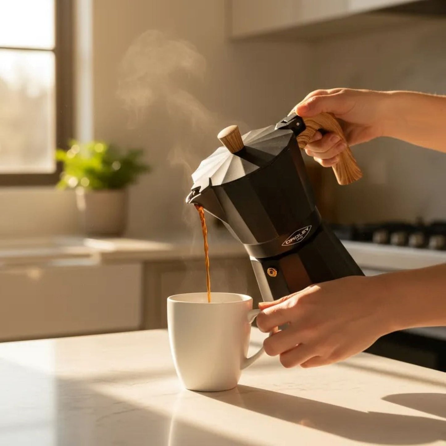 Cafetera Dakar Nature 12 Tazas Oroley6#Negro