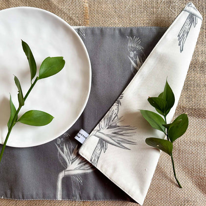 Set 4 Individuales Reversibles Nina Nicole Pauchard Diseños2#Beige