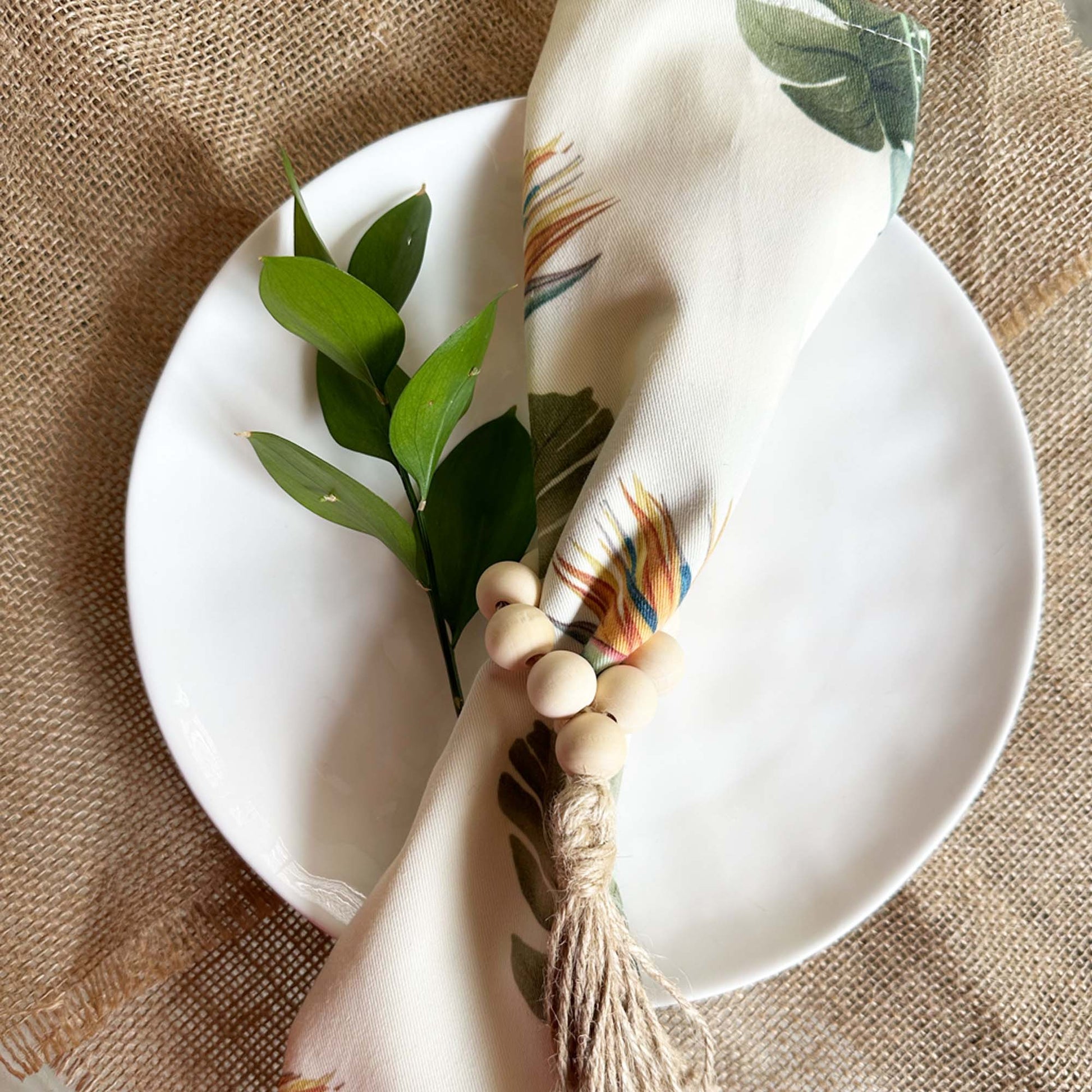 Set 4 Servilletas Nala Nicole Pauchard Diseños1#Crudo