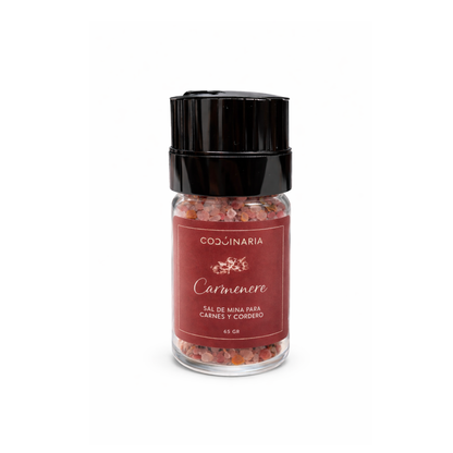 Sal carmenere Molinillo 65gr Coquinaria