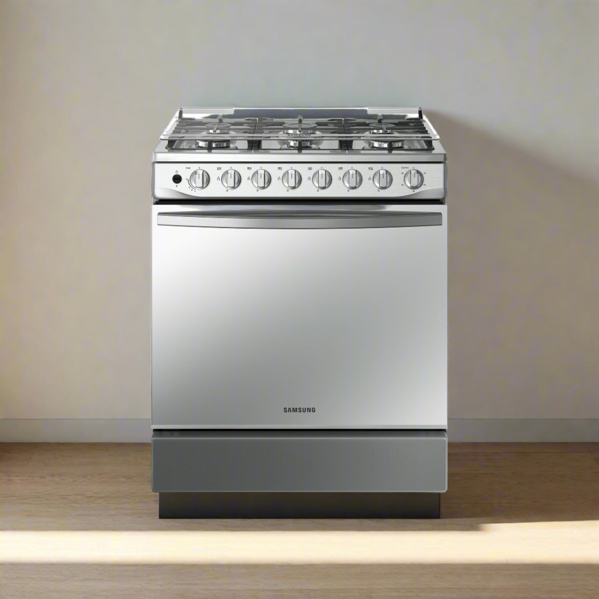 Cocina a Gas 6 Quemadores con Quemador de Triple Potencia3#Acero